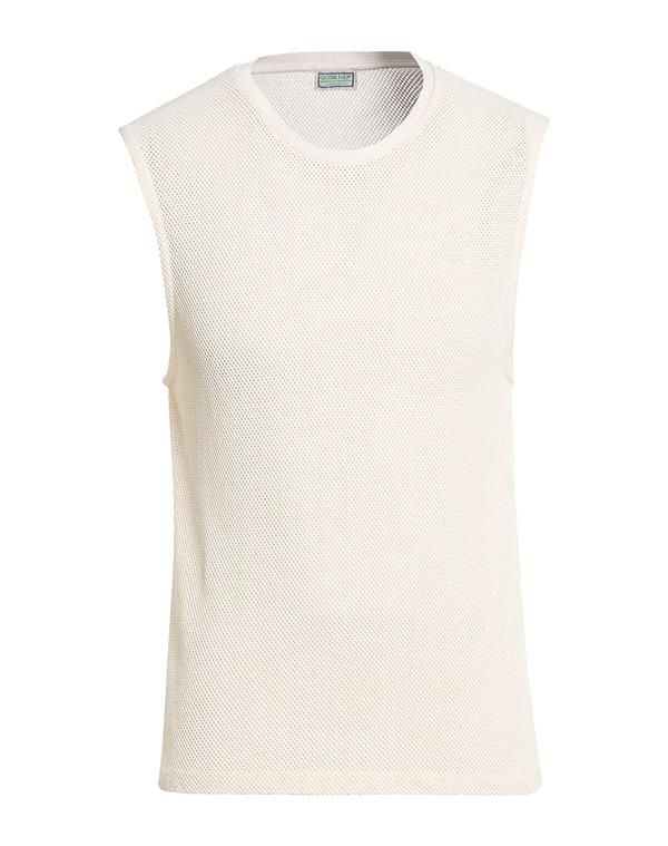 ゲス メンズ トップス シャツ タンクトップ GUESS Ivory アイボリー