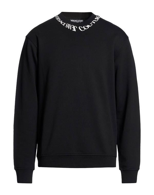 ヴェルサーチ メンズ アウター パーカー・スウェット VERSACE JEANS COUTURE Black ブラック