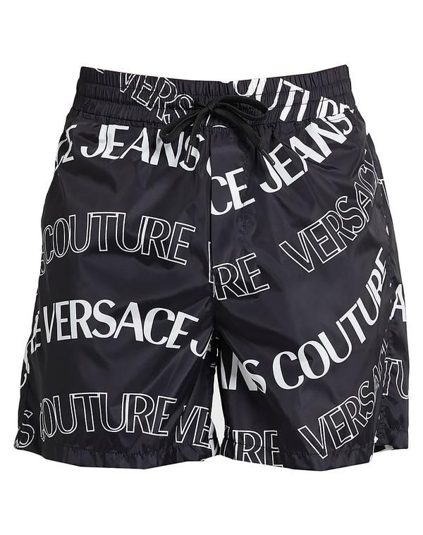 ヴェルサーチ メンズ 水着 ハーフパンツ・ショーツ VERSACE JEANS COUTURE Black ブラック