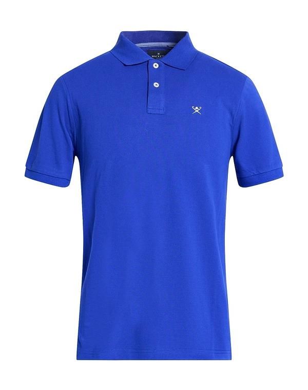 ハケット メンズ トップス ポロシャツ HACKETT Bright Blue ブルー