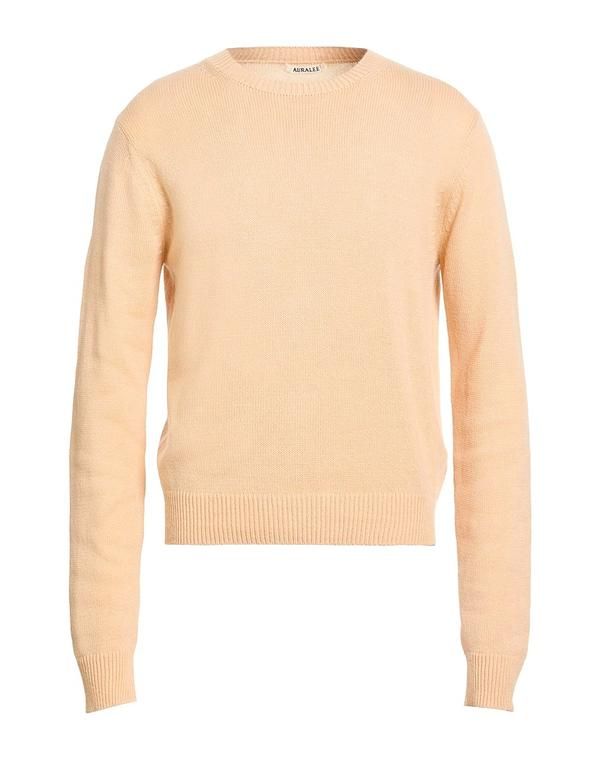 オーラリー メンズ トップス シャツ プルオーバー AURALEE Beige ベージュ