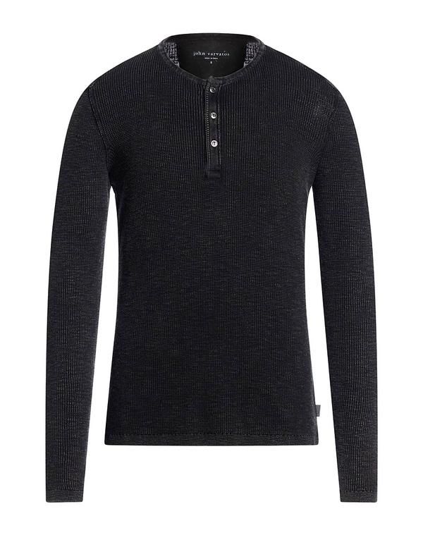ジョンバルベイトス メンズ トップス Tシャツ JOHN VARVATOS Black ブラック