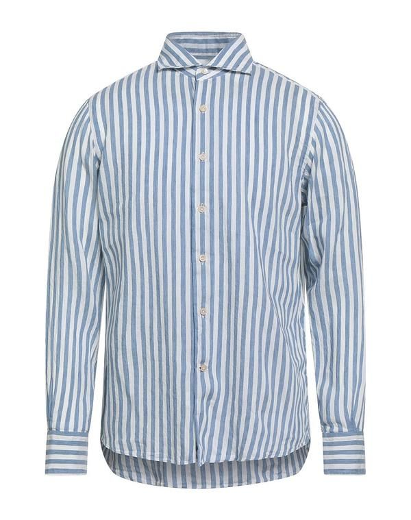 アレッサンドロゲラルディ メンズ トップス シャツ ALESSANDRO GHERARDI Sky Blue ブルー