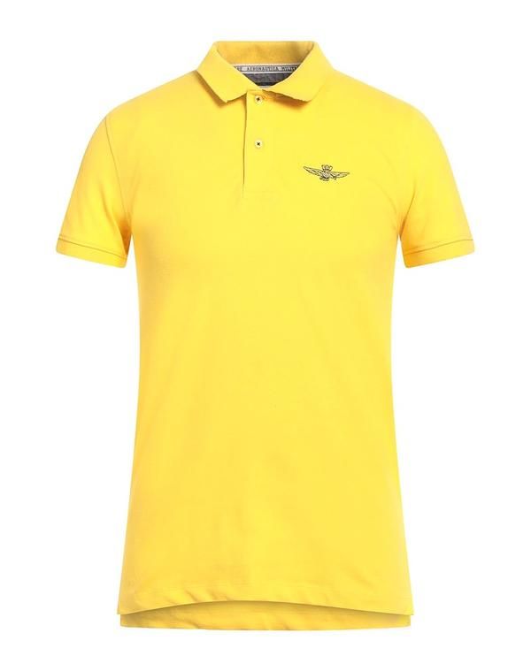 アエロノーティカミリターレ メンズ トップス ポロシャツ AERONAUTICA MILITARE Yellow イエロー