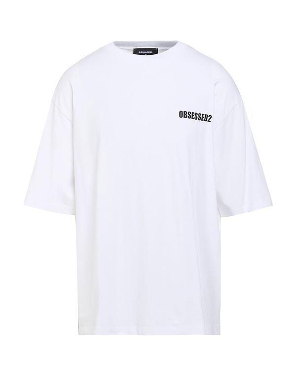 ディースクエアード メンズ トップス Tシャツ DSQUARED2 White ホワイト