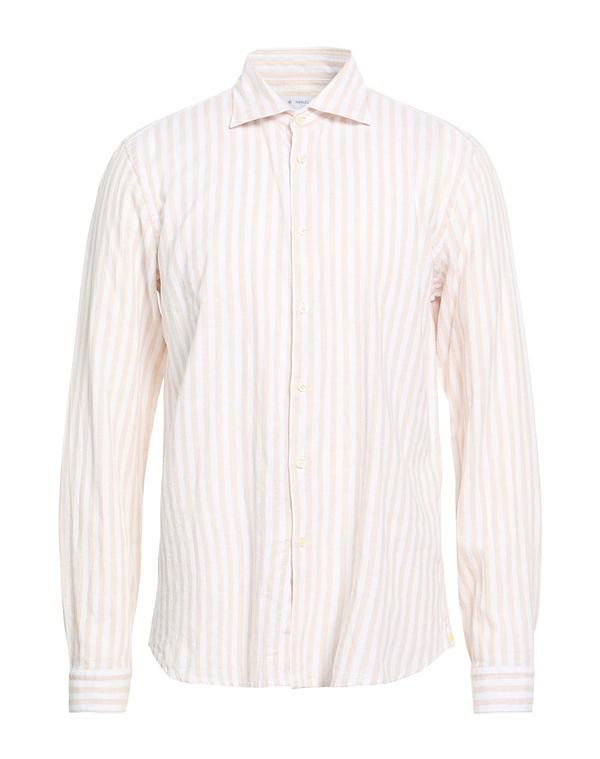 マニュエル リッツ メンズ トップス シャツ MANUEL RITZ Beige ベージュ