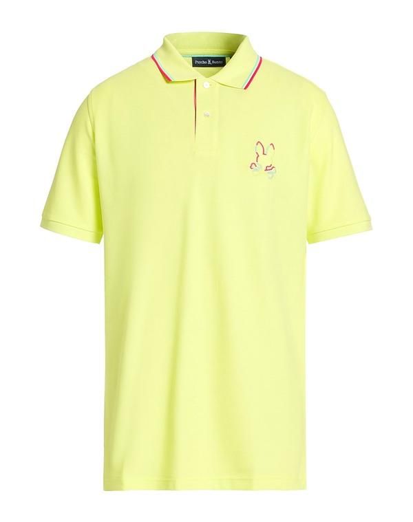 サイコバニー メンズ トップス ポロシャツ PSYCHO BUNNY Lime Green ライム
