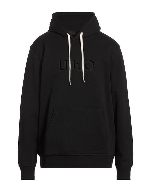 リュージョマン メンズ アウター パーカー・スウェット LIU JO MAN Black ブラック