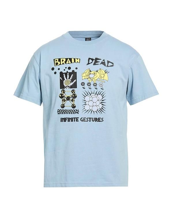 ブレインデッド メンズ トップス Tシャツ BRAIN DEAD Blue Gray グレー