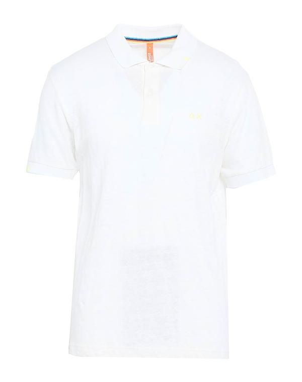 サンシックスティーエイト メンズ トップス ポロシャツ SUN 68 White ホワイト