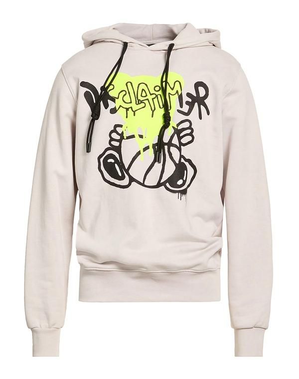ディスクレーマー メンズ アウター パーカー・スウェット DISCLAIMER Light Gray グレー
