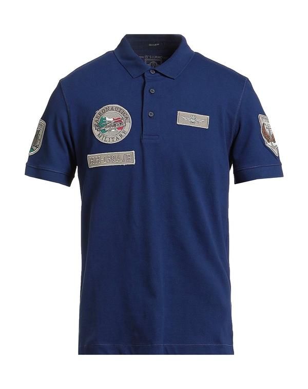 アエロノーティカミリターレ メンズ トップス ポロシャツ AERONAUTICA MILITARE Blue ブルー