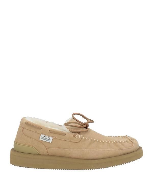 スイコック メンズ シューズ スリッポン・ローファー モカシン SUICOKE Beige ベージュ
