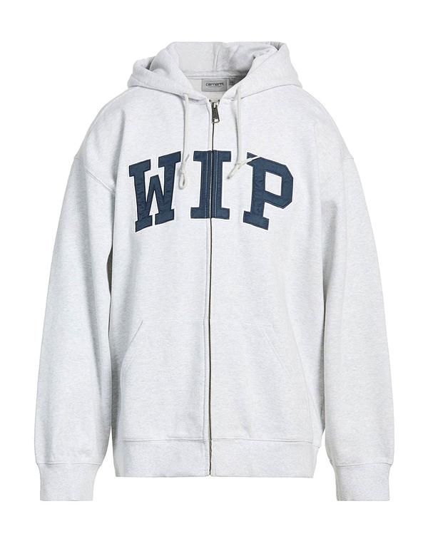 カーハート メンズ アウター パーカー・スウェット CARHARTT Light Gray グレー