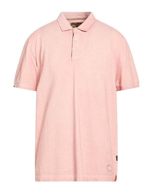 アティピコ メンズ トップス ポロシャツ ATPCO Light Pink ピンク