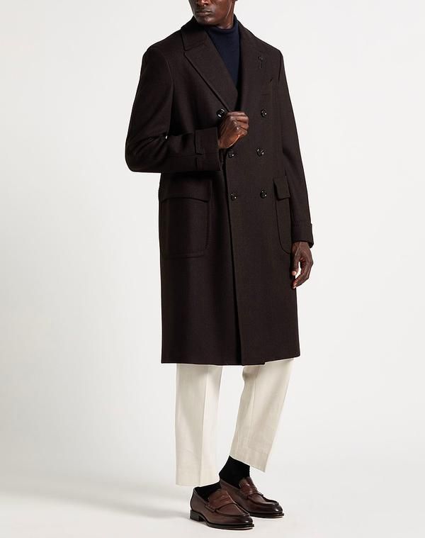 ラルディーニ メンズ アウター コート LARDINI Black ブラック - メルカリ
