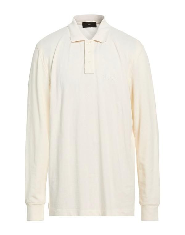 リュージョマン メンズ トップス ポロシャツ LIU JO MAN Off White オフホワイト