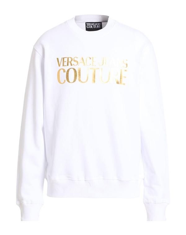 ヴェルサーチ メンズ アウター パーカー・スウェット VERSACE JEANS COUTURE White ホワイト