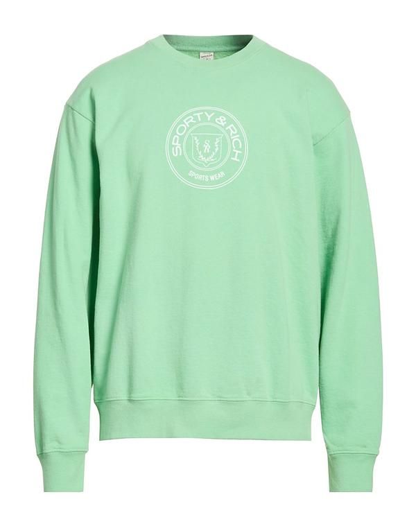 スポーティ アンド リッチ メンズ アウター パーカー・スウェット SPORTY RICH Light Green グリーン