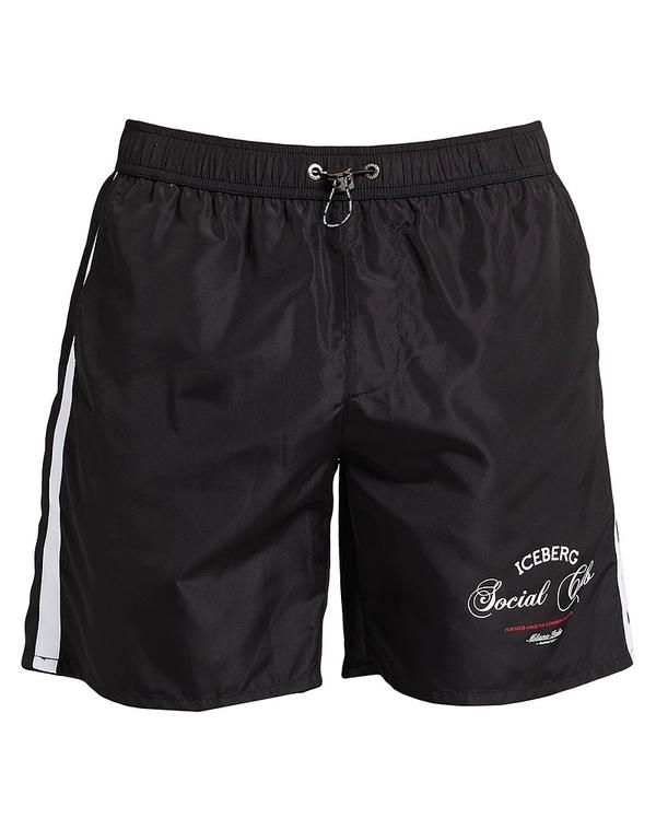 アイスバーグ メンズ 水着 ハーフパンツ・ショーツ ICEBERG Black ブラック