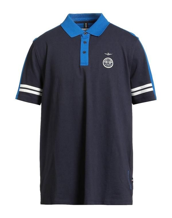 アエロノーティカミリターレ メンズ トップス ポロシャツ AERONAUTICA MILITARE Midnight Blue ブルー