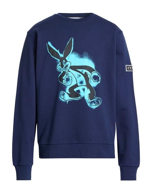 アイスバーグ メンズ アウター パーカー・スウェット ICEBERG Navy ネイビー