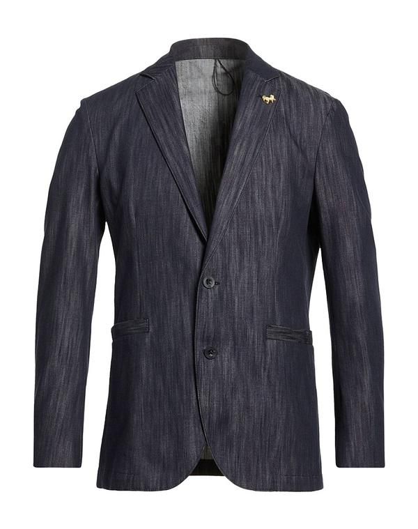 トンボリーニ メンズ アウター ジャケット・ブルゾン TOMBOLINI Navy