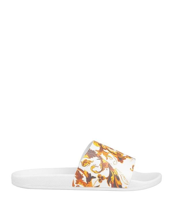 ヴェルサーチ メンズ シューズ サンダル VERSACE JEANS COUTURE White ホワイト