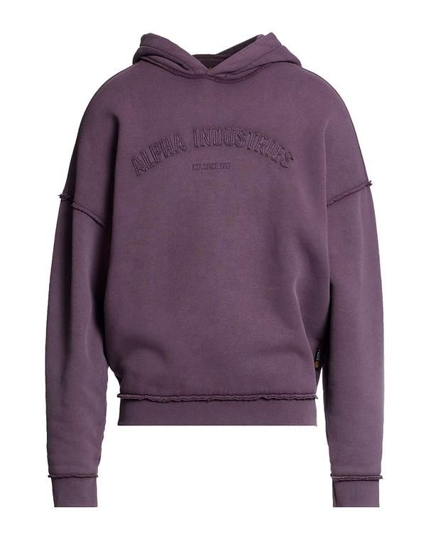 アルファインダストリーズ メンズ アウター パーカー・スウェット ALPHA INDUSTRIES Plum プラム