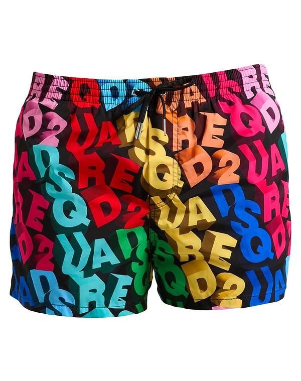 ディースクエアード メンズ 水着 ハーフパンツ・ショーツ DSQUARED2 Black ブラック