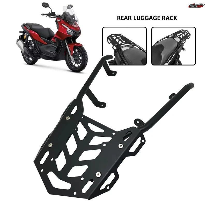 オートバイ用アクセサリー リアラゲッジラック キャリアケース サポートホルダーブラケット ホンダ ADV150 ADV 150 2019 - 22 に適合