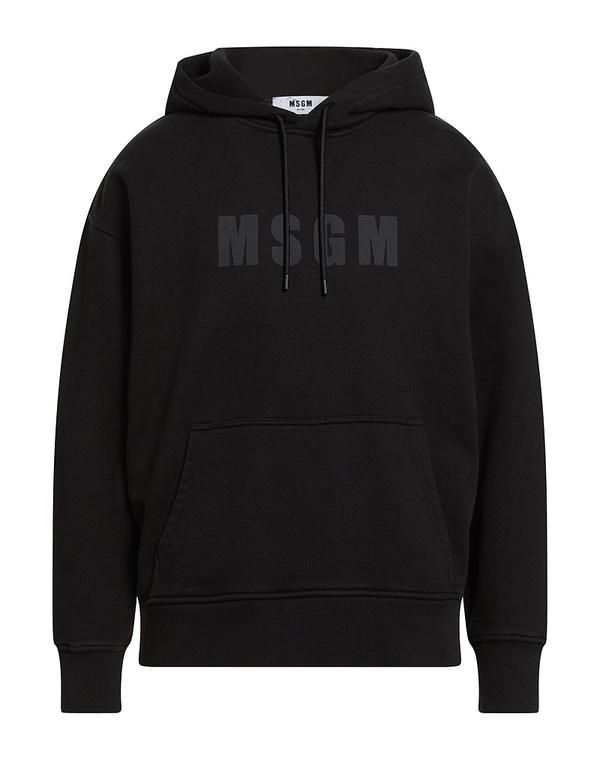エムエスジイエム メンズ アウター パーカー・スウェット MSGM Black ブラック
