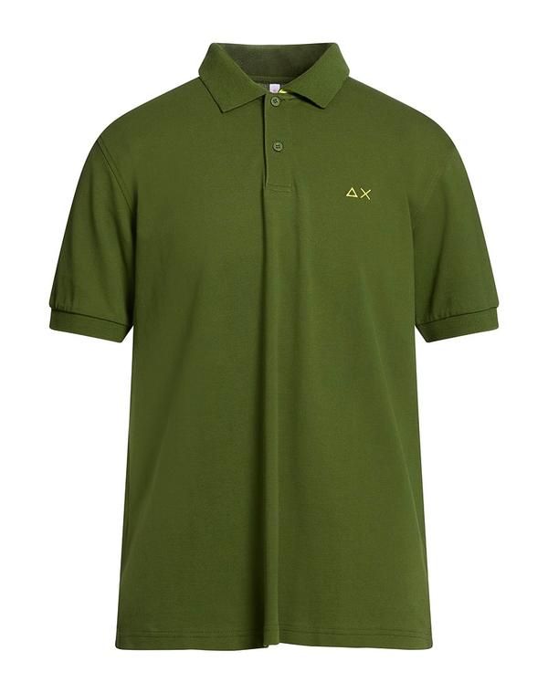 サンシックスティーエイト メンズ トップス ポロシャツ SUN 68 Military Green グリーン