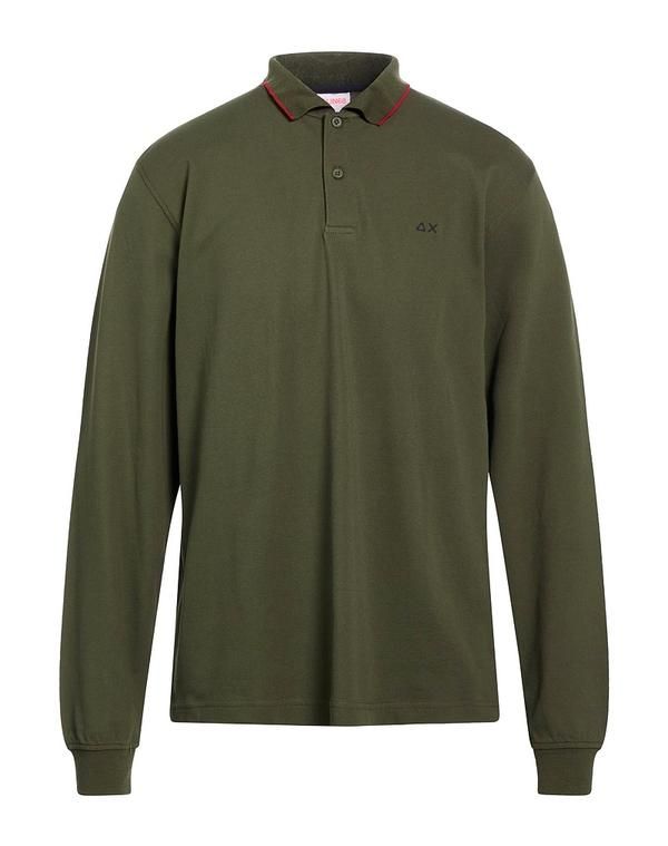 サンシックスティーエイト メンズ トップス ポロシャツ SUN 68 Military Green グリーン
