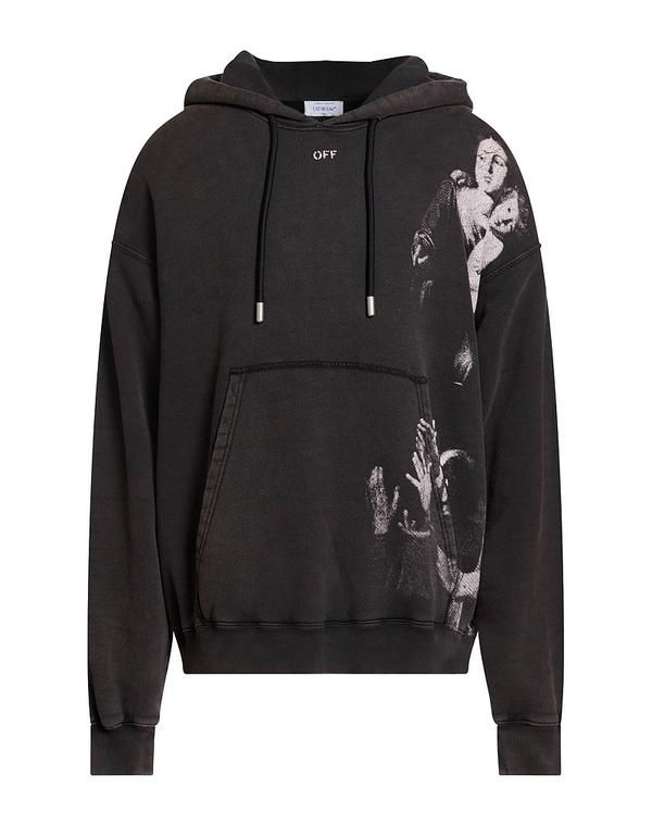 オフホワイト メンズ アウター パーカー・スウェット OFFWHITE Gray グレー