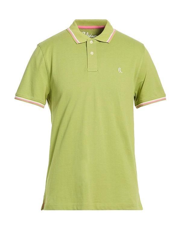 ハーモント ブレイン メンズ トップス ポロシャツ HARMONT BLAINE Lime Green ライム