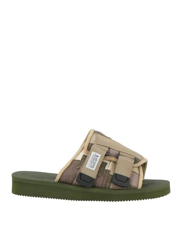 スイコック メンズ シューズ サンダル SUICOKE Khaki カーキ