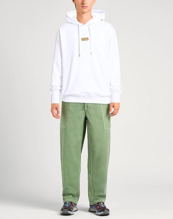 ヴェルサーチ メンズ アウター パーカー・スウェット VERSACE JEANS COUTURE White ホワイト