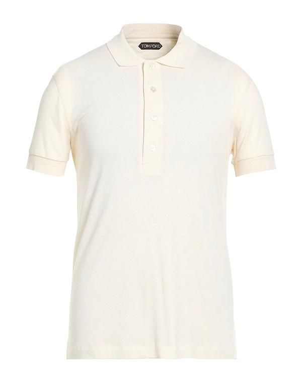 トム・フォード メンズ トップス ポロシャツ TOM FORD Off White オフホワイト