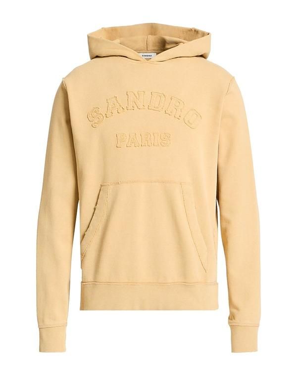 サンドロ メンズ アウター パーカー・スウェット SANDRO Beige ベージュ