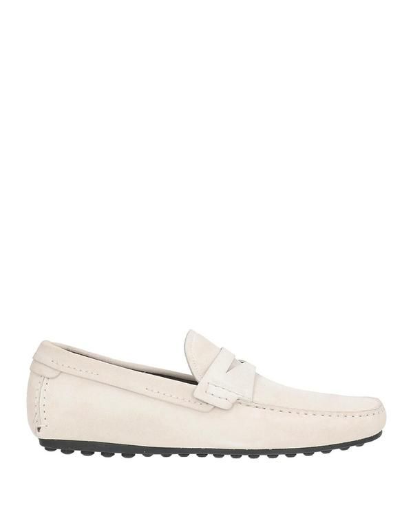 セルジオロッシ メンズ シューズ スリッポン・ローファー モカシン SERGIO ROSSI Off White オフホワイト