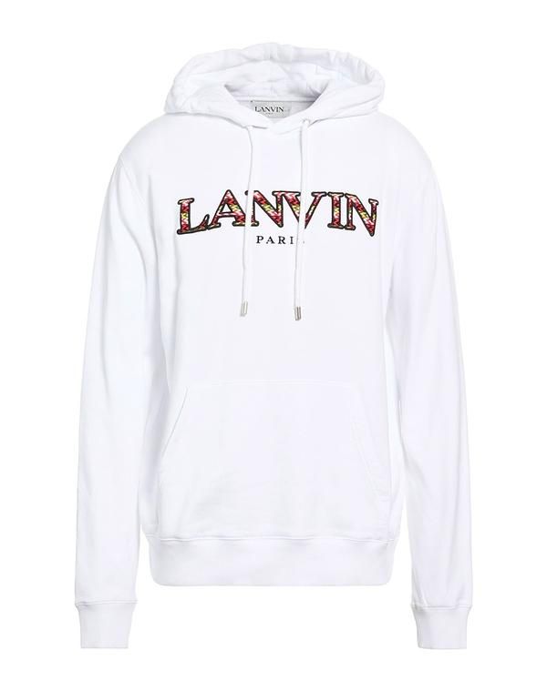 ランバン メンズ アウター パーカー・スウェット LANVIN White ホワイト