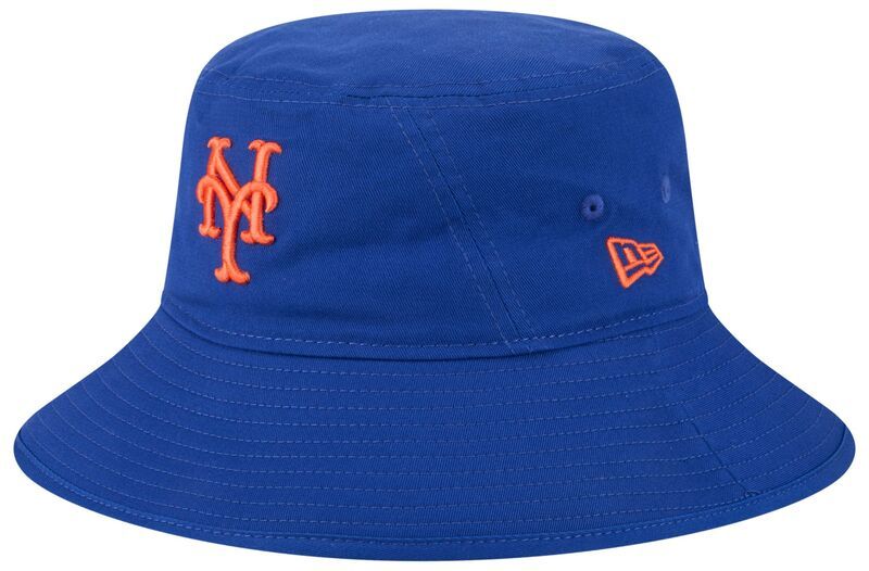ニューエラ メンズ アクセサリー 帽子 New Eradult New York Mets Blue Bucket Hat NoColor ブルー