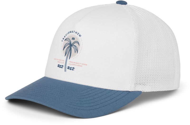 トラビスマヒュー メンズ アクセサリー 帽子 TravisMathew Mens Coastal Charm Golf Hat White ホワイト