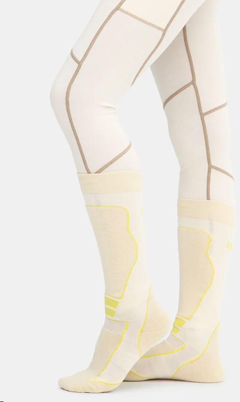 ハーフデイズ レディース アンダーウェア 靴下 Halfdays Light Cushion Ski Sock Oatmilk