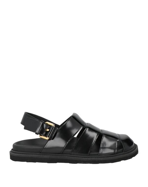 モスキーノ メンズ シューズ サンダル MOSCHINO Black ブラック