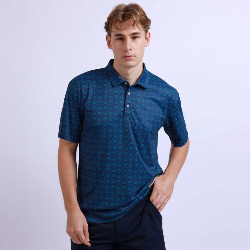 スワニーズ メンズ トップス ポロシャツ Swannies Mens Vibes Golf Polo Twilight