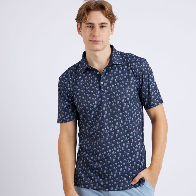 スワニーズ メンズ トップス ポロシャツ Swannies Mens Cliff Golf Polo Navy ネイビー