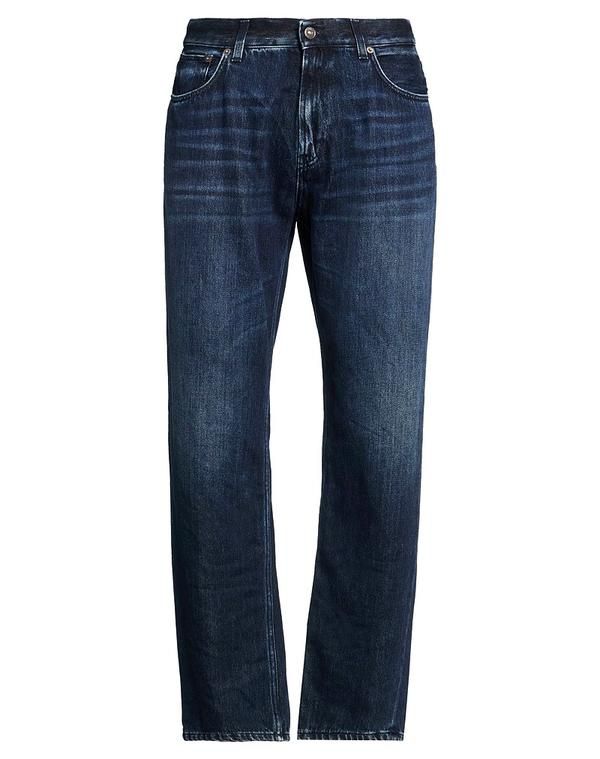 ドンダップ メンズ ボトムス デニムパンツ ストレートレッグ DONDUP Blue ブルー