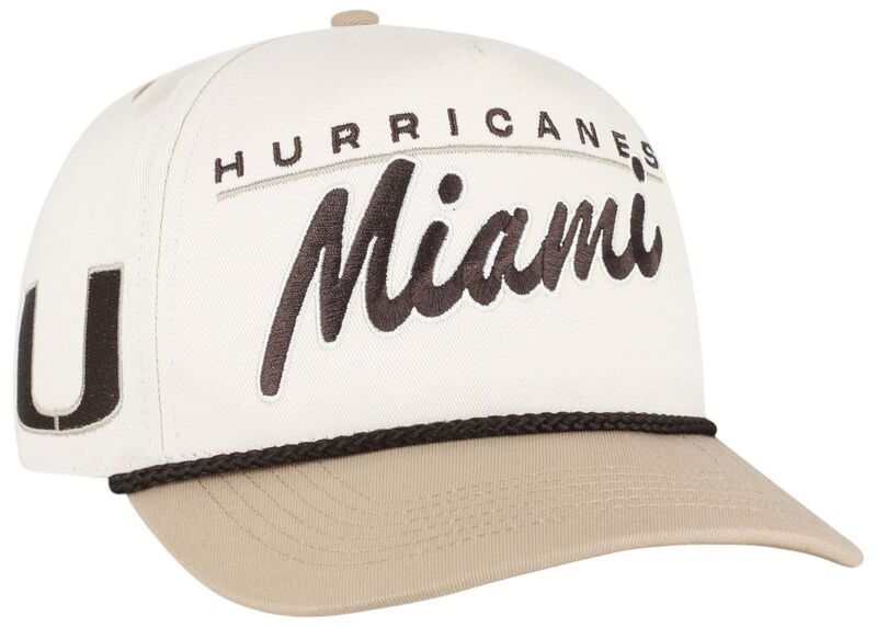 フォーティーセブン メンズ アクセサリー 帽子 47 Adult Miami Hurricanes Natural Neutral Terrain Hitch Adjustable Hat NoCol 12,854円
